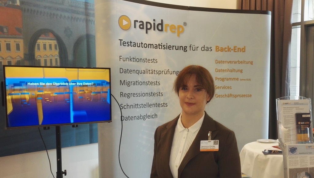 RapidRep Ausstellungsstand Software-QS-Tag 2016